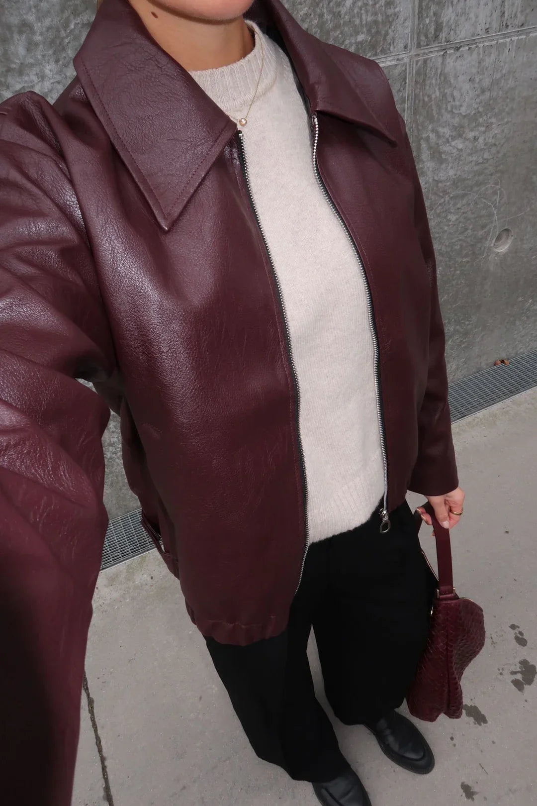 WW | Jacke - Burgunder