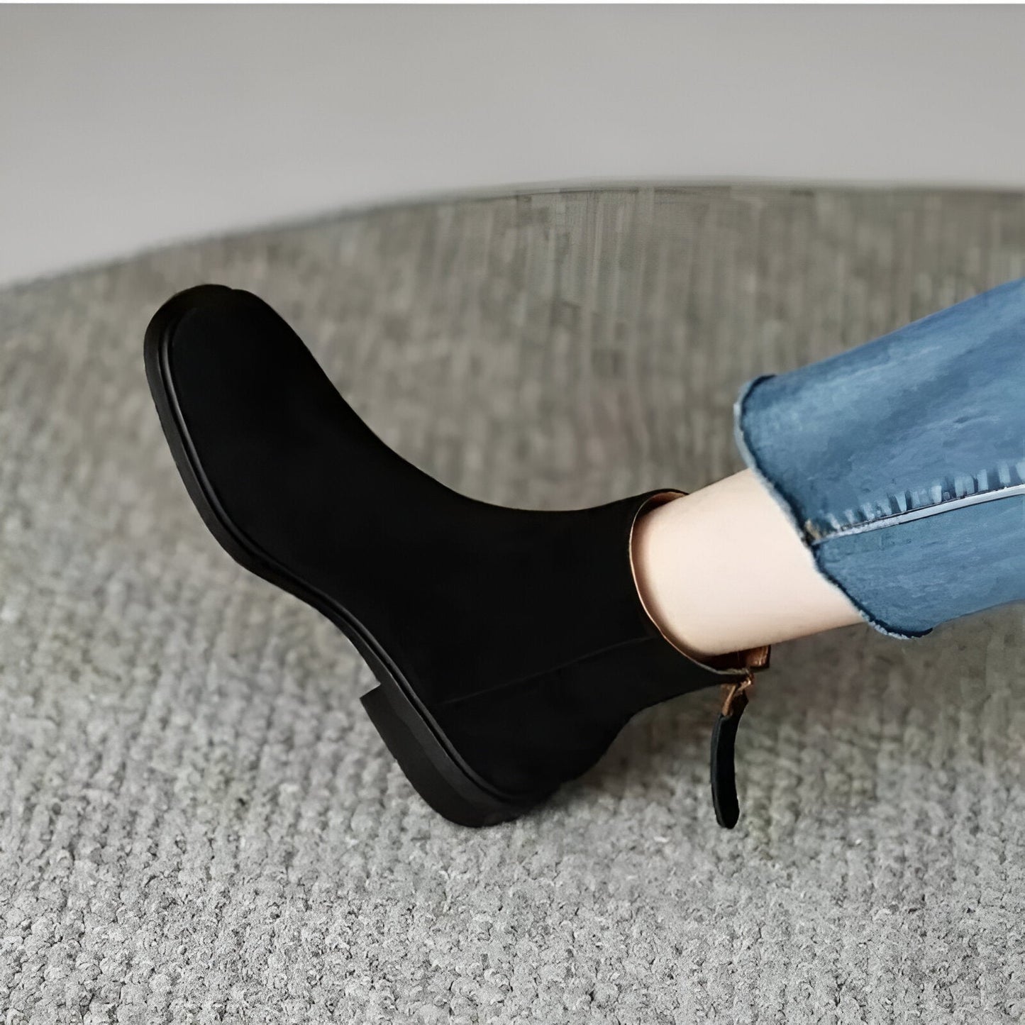 WW | Elegante Retro Braun Ankle Boots