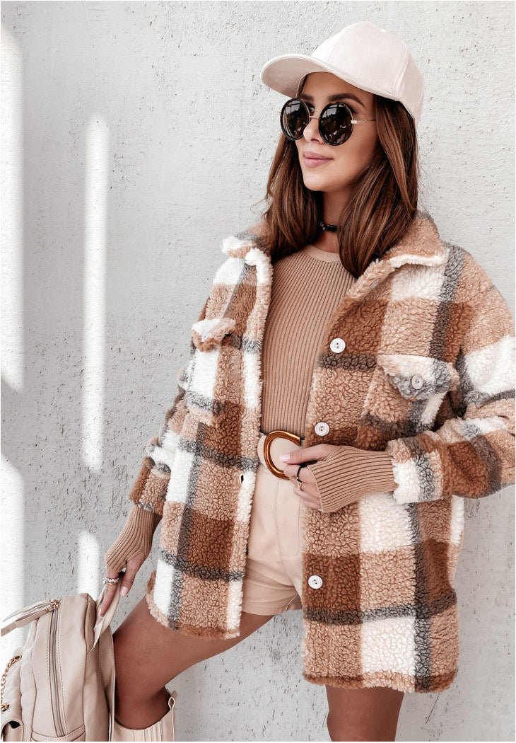 WW | Warm lumberjack jacket for women