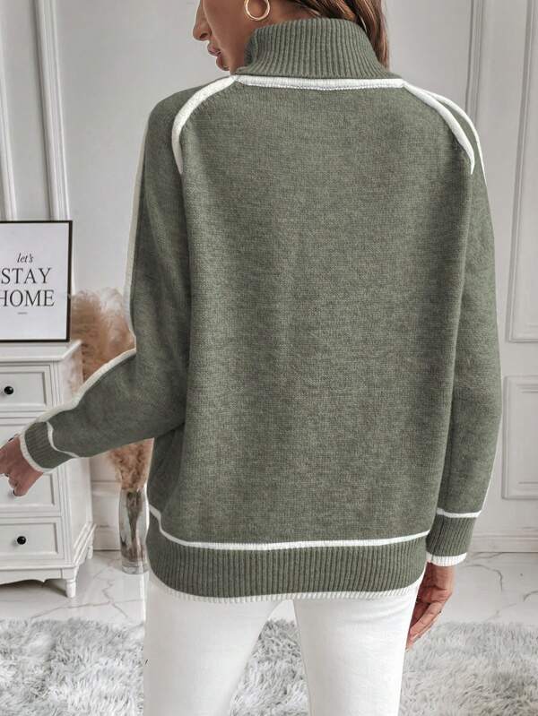 WW | Pullover - Elegant - Wärm gfutteret, Luxuriöss Material - Ideal für Winter für Damen