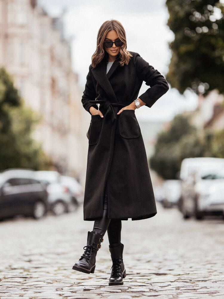 WW | Elegant Long-Sleeved Coat for Women