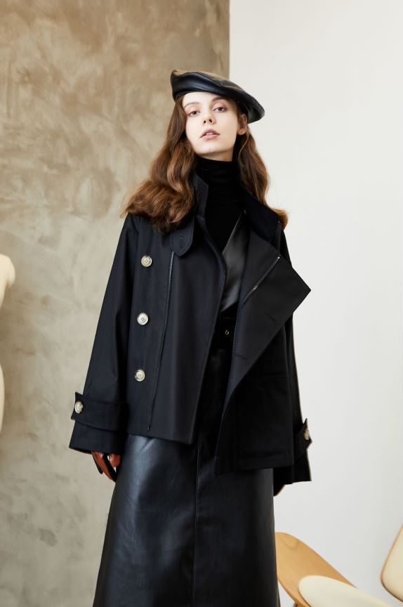 WW | Breasted Peacoat - Wollmischung - Zeitlos und Chic