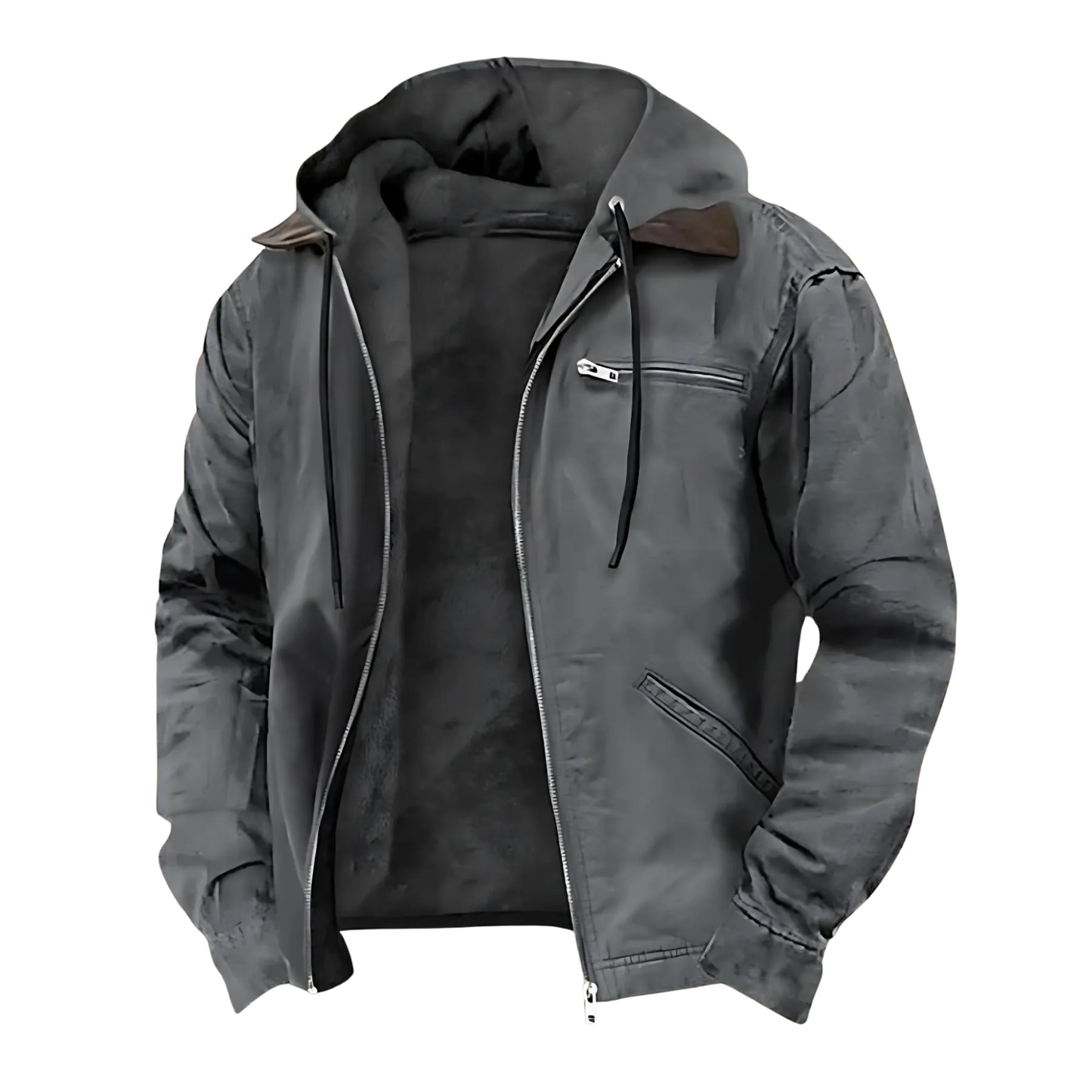 Olek Elegant Autumn Jacket - Grey