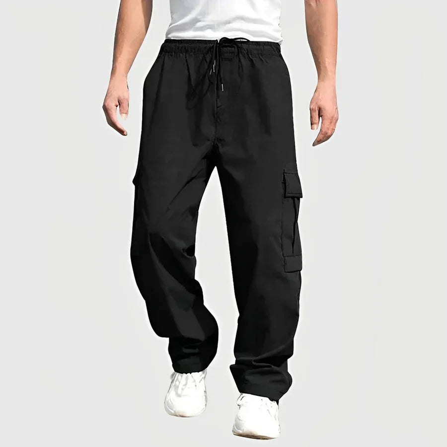 WW | loose cargo pants with drawstring