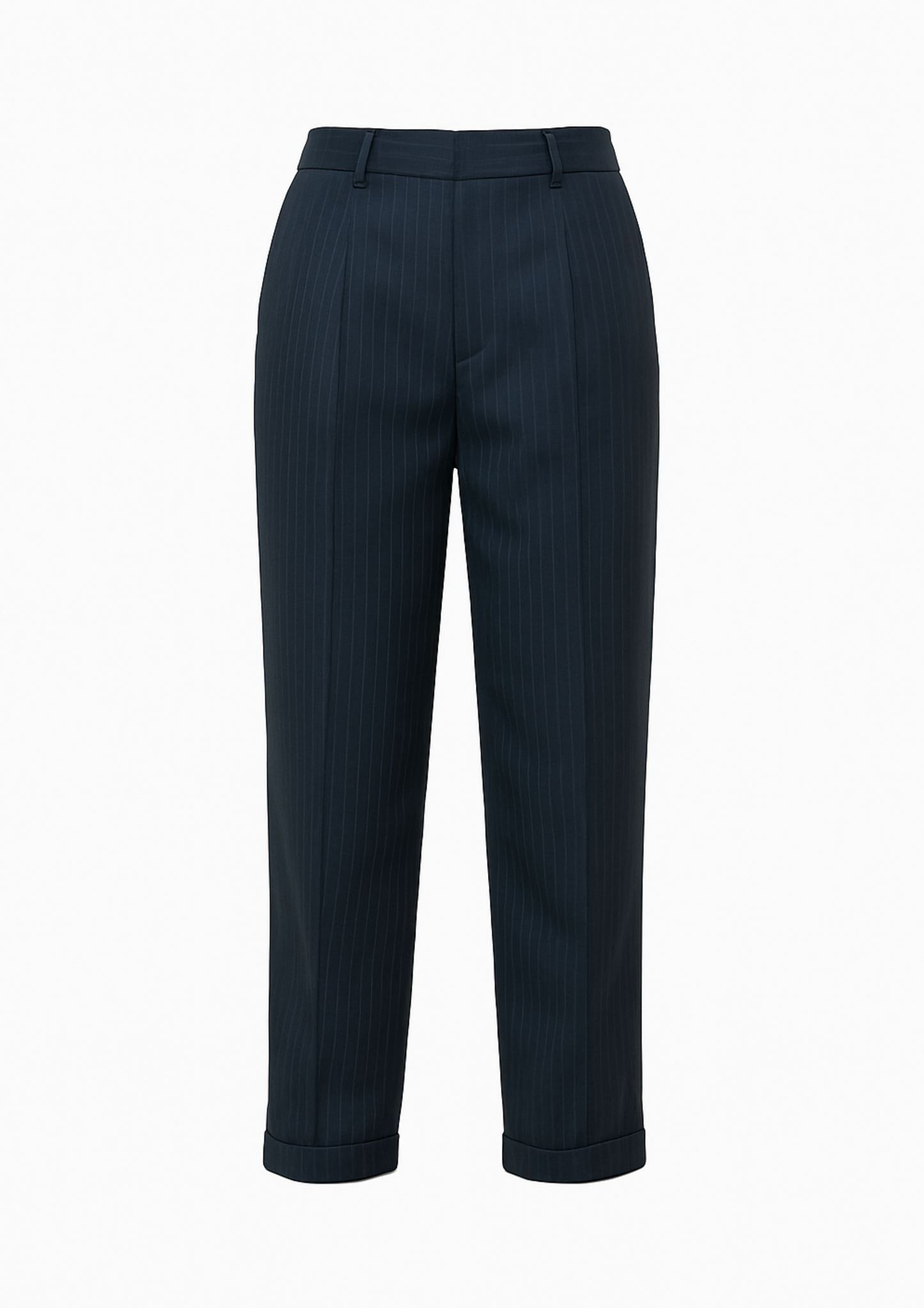 Thalindra Striped Suit Trousers - Dark Blue
