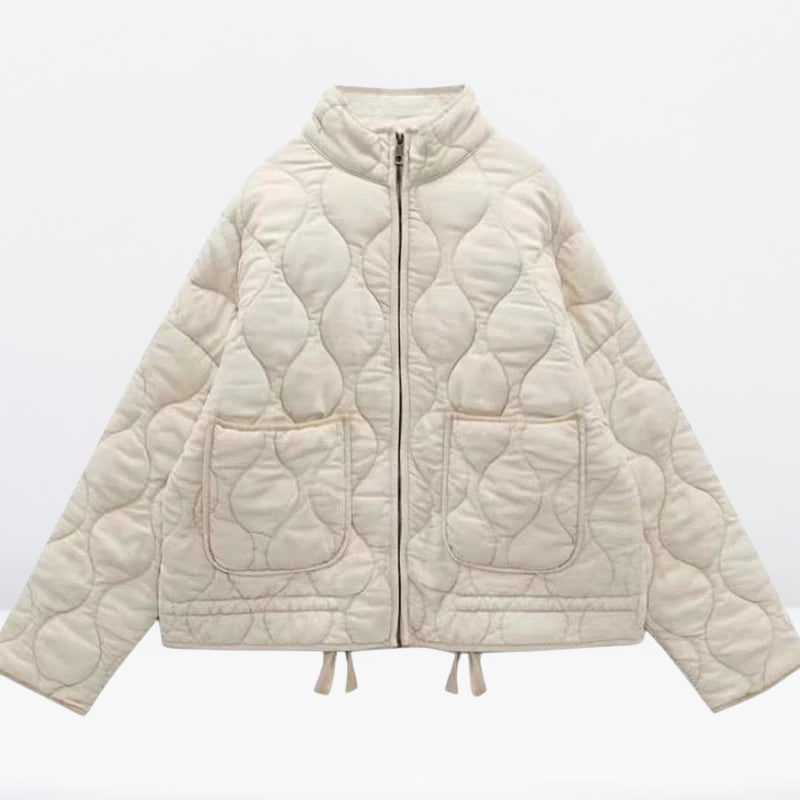 WW | Women's Padded Jacket with Drawstring & Zipper