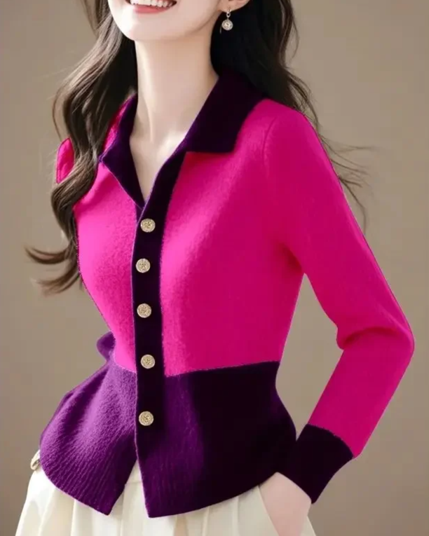 WW | Contrast Cardigan