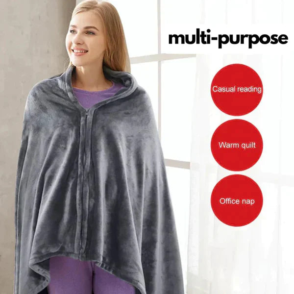 WW | Heated Fleece Blanket | With Temperature Control