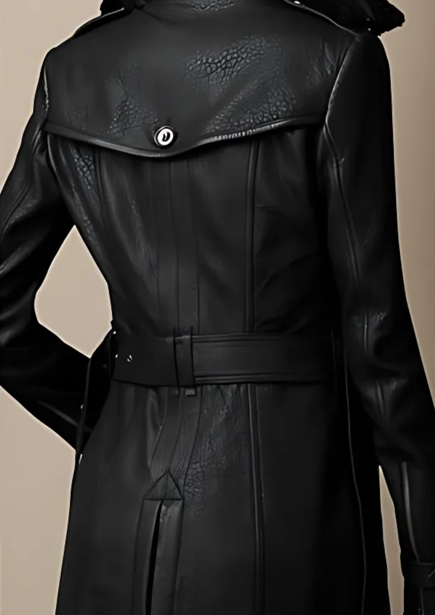 Sava | 3/4 Leather Coat
