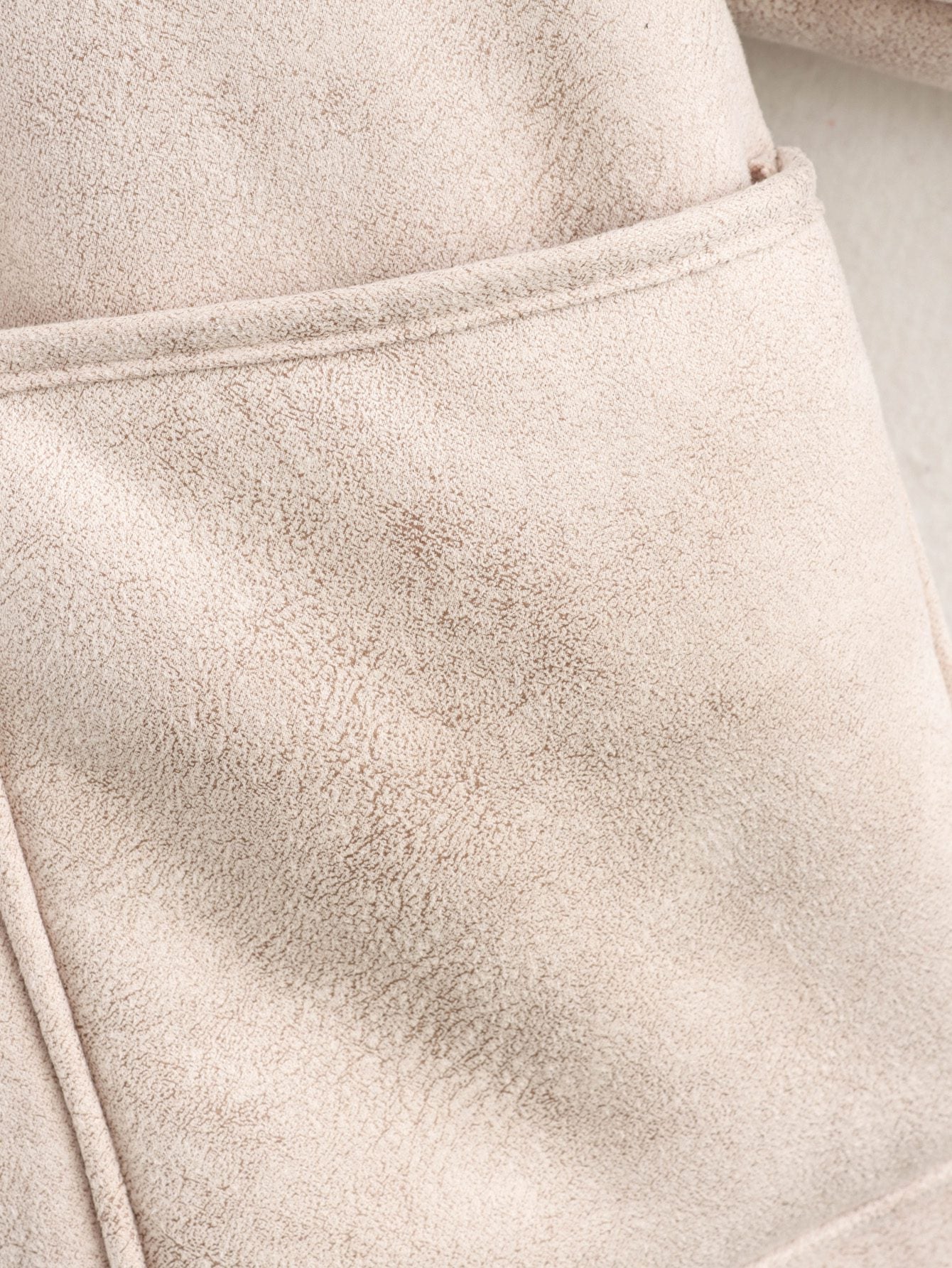 WW | Shearling Mantel - Gemütliches & Warmes Design - Plüschstoff - Winterfertige Oberbekleidung