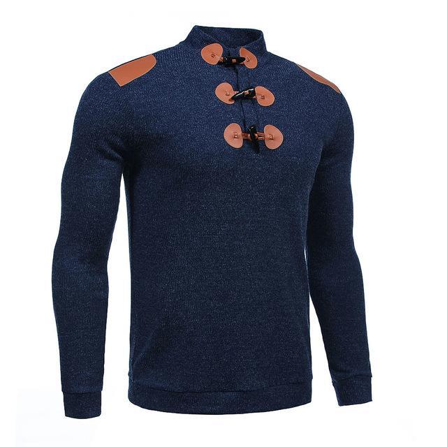 WW | Men's Sweater with Zipper and Buttons