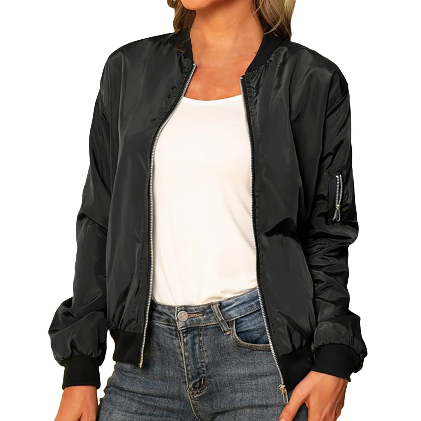 WW | Classic Casual Bomber Jacket Women