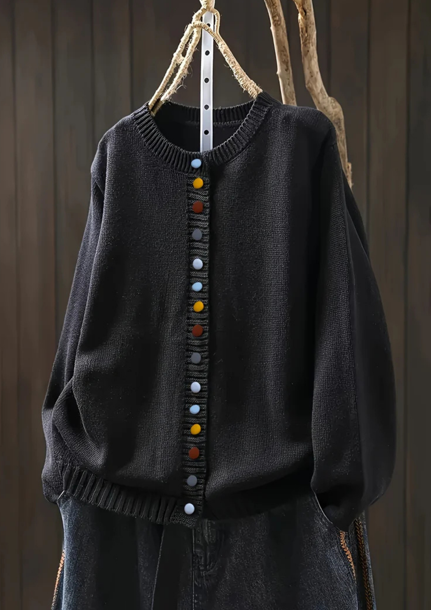 Lisa Comfortable & Stylish Cardigan - Black