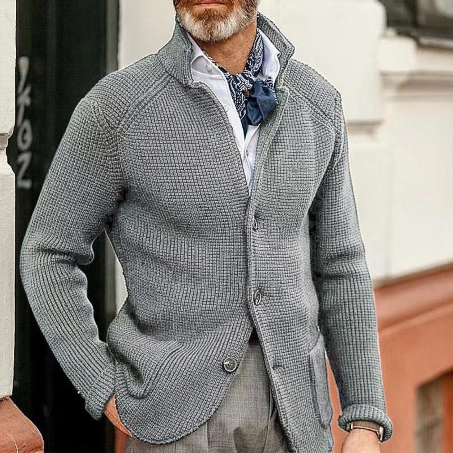 WW | Pullover - Elegant - Maßgeschneiderte Passform - Ideal für Herbst / Winter für Herren
