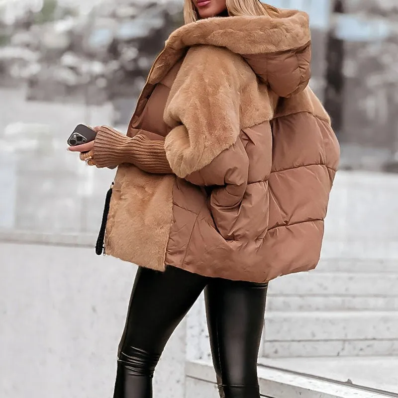 WW | Damen Warme Jacke Winterstil