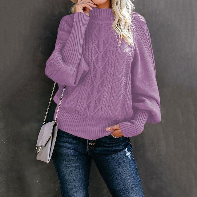 WW | Bequemer Strickpullover mit Weichem Stoff