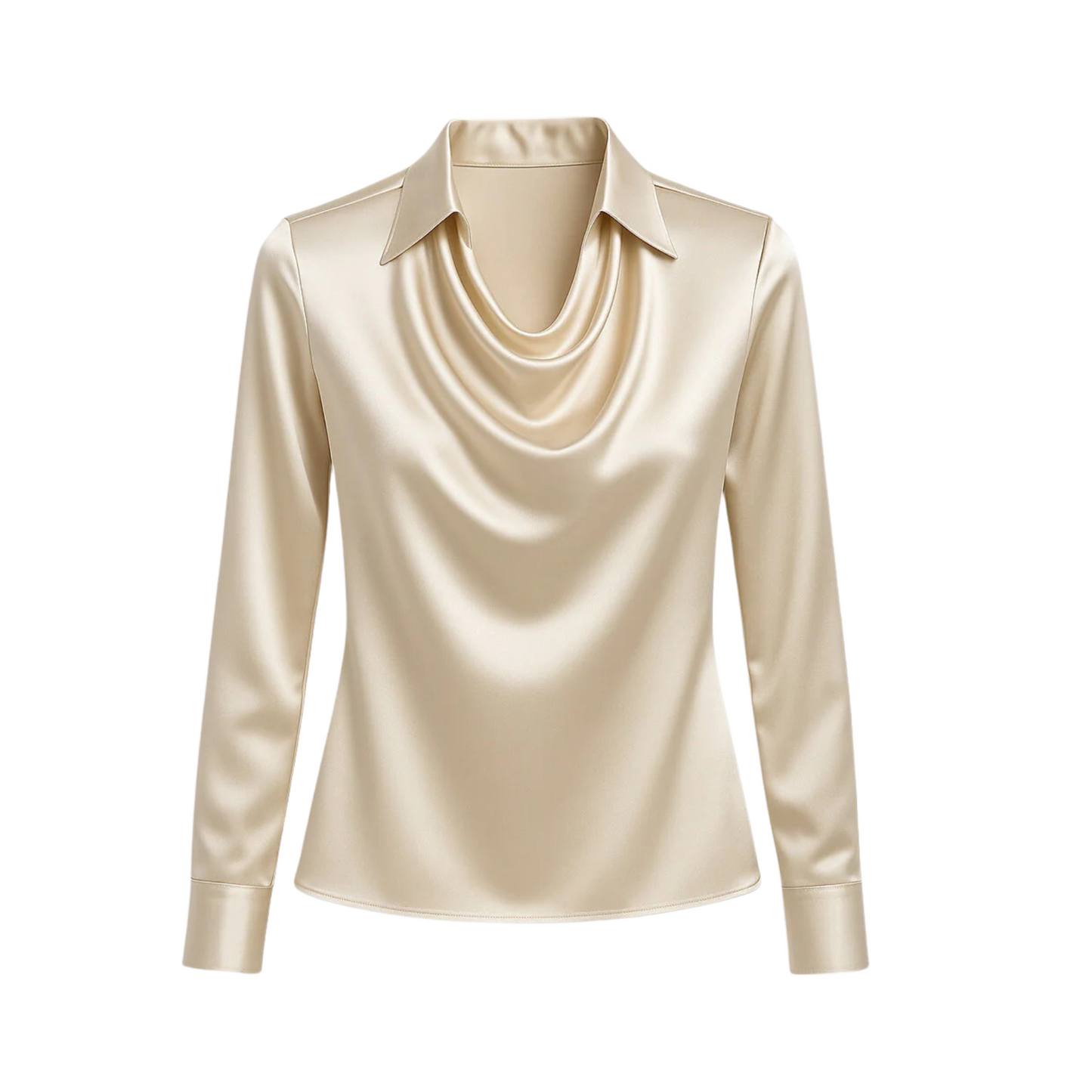Lynn Elegant Blouse - Gold