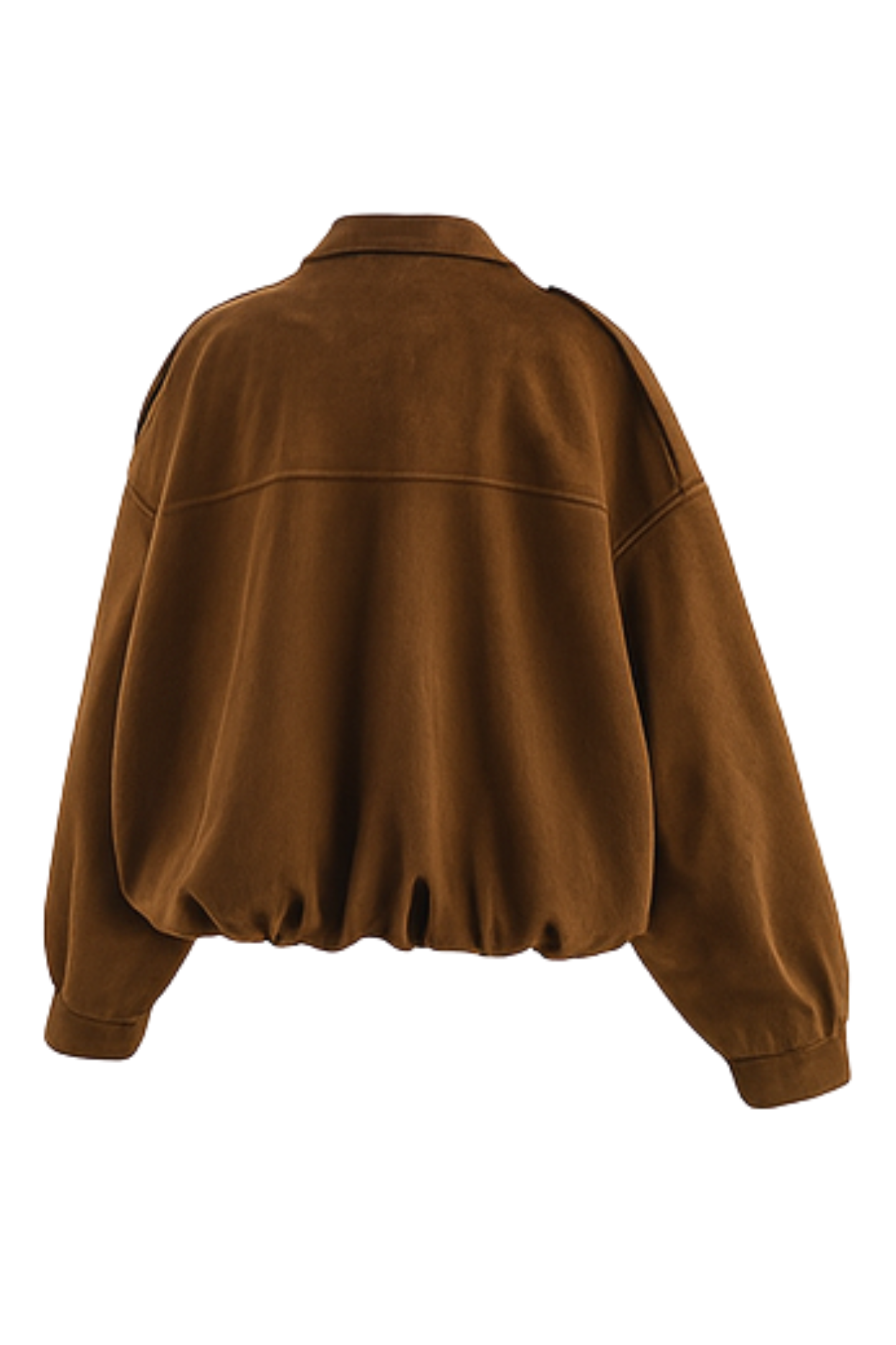 Nala Vintage Oversized Jacket - Brown