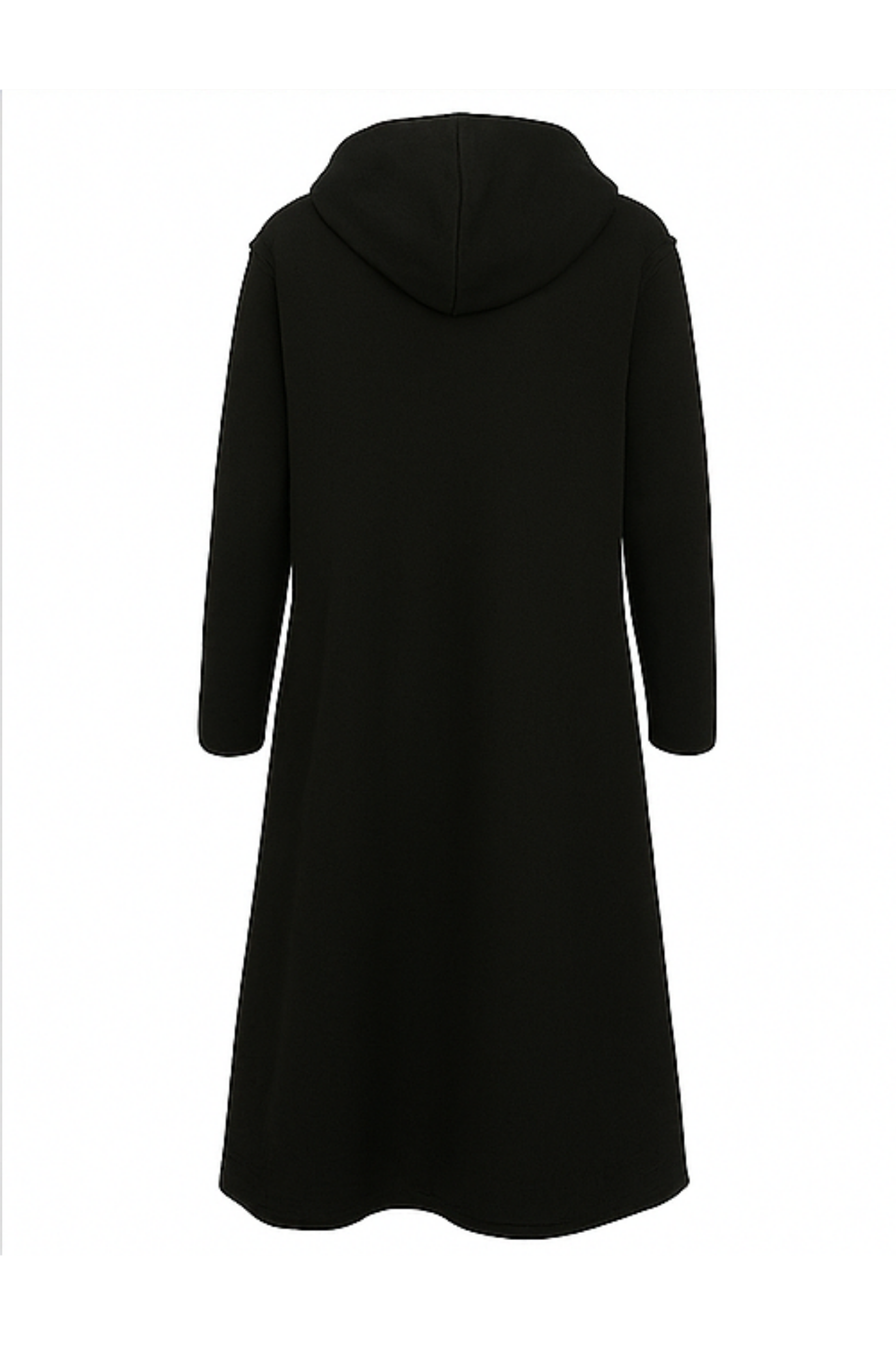 Nana Zip-Up Hoodie - Black