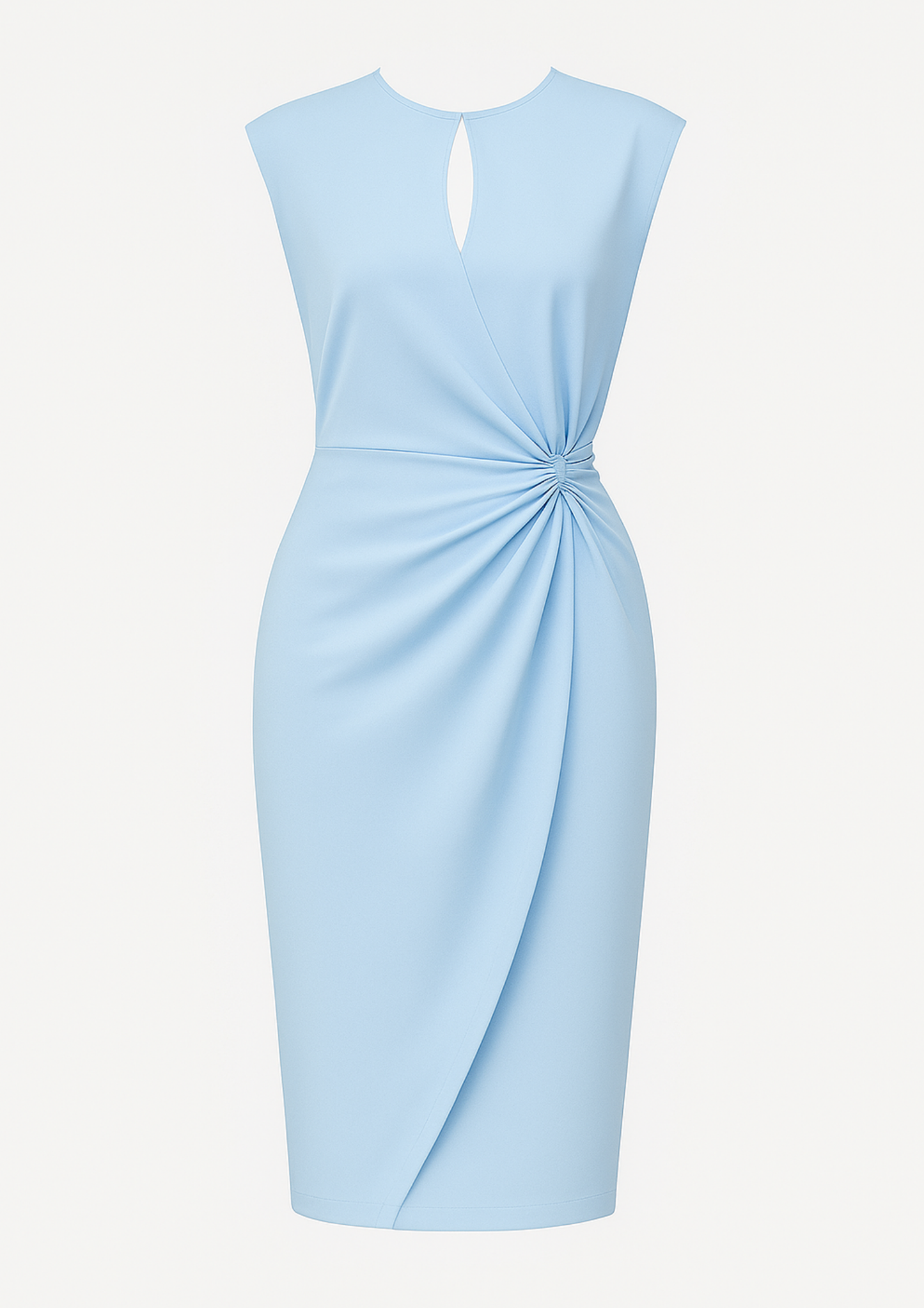 Mirabel Timeless Chic Dress - Light Blue