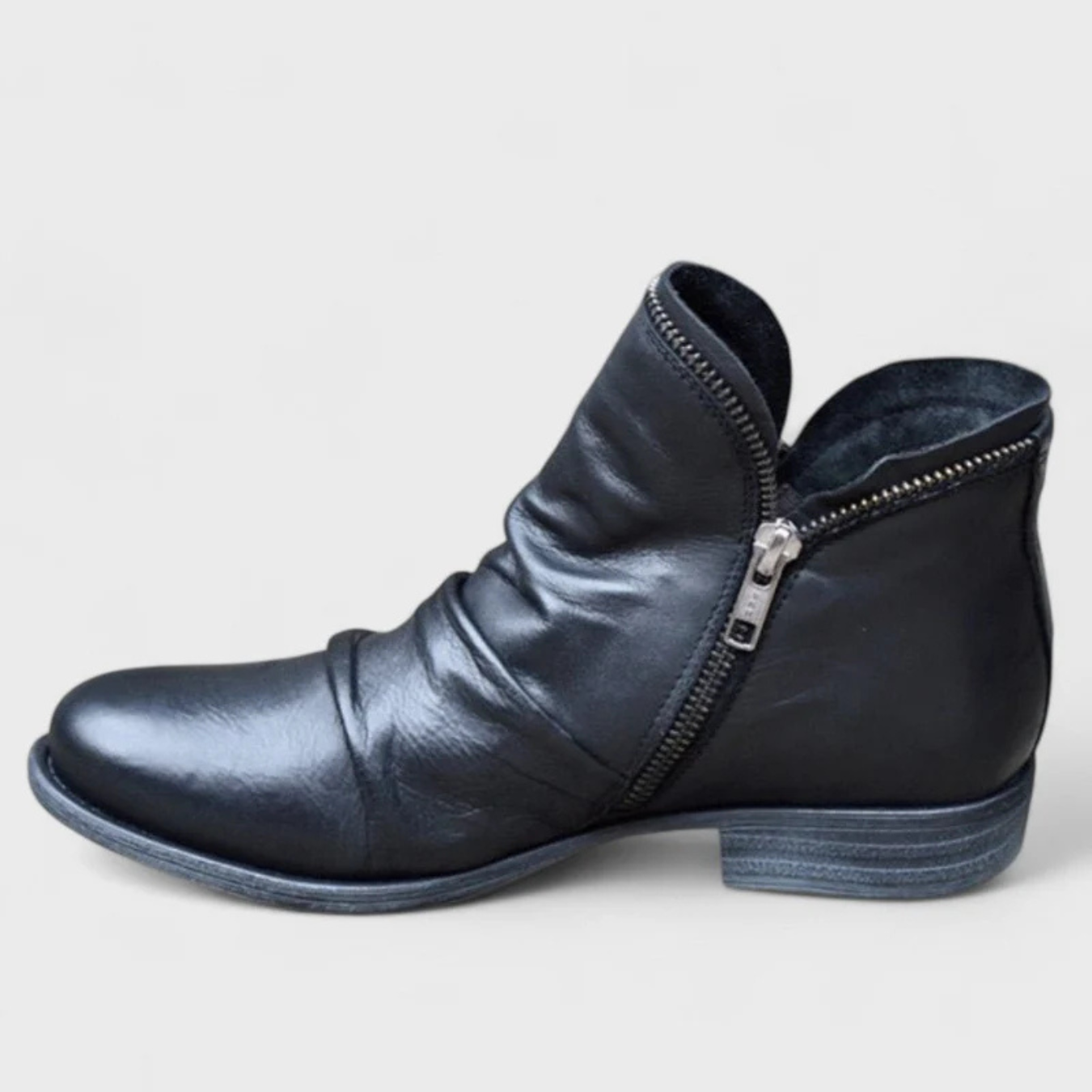 Keisha Orthopedic Ankle Boots - Black