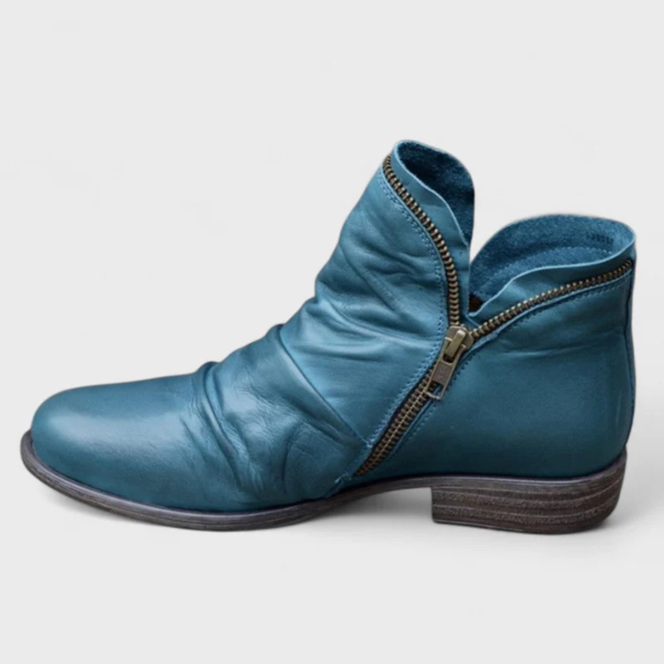 Keisha Orthopedic Ankle Boots - Blue