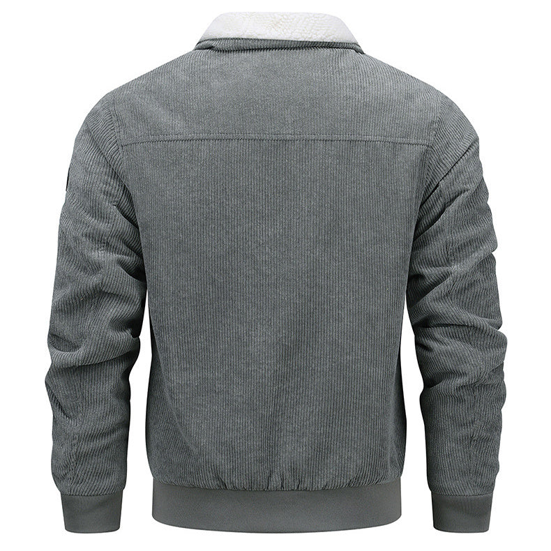 WW | Cordjacke mit warmem Kragen für Männer