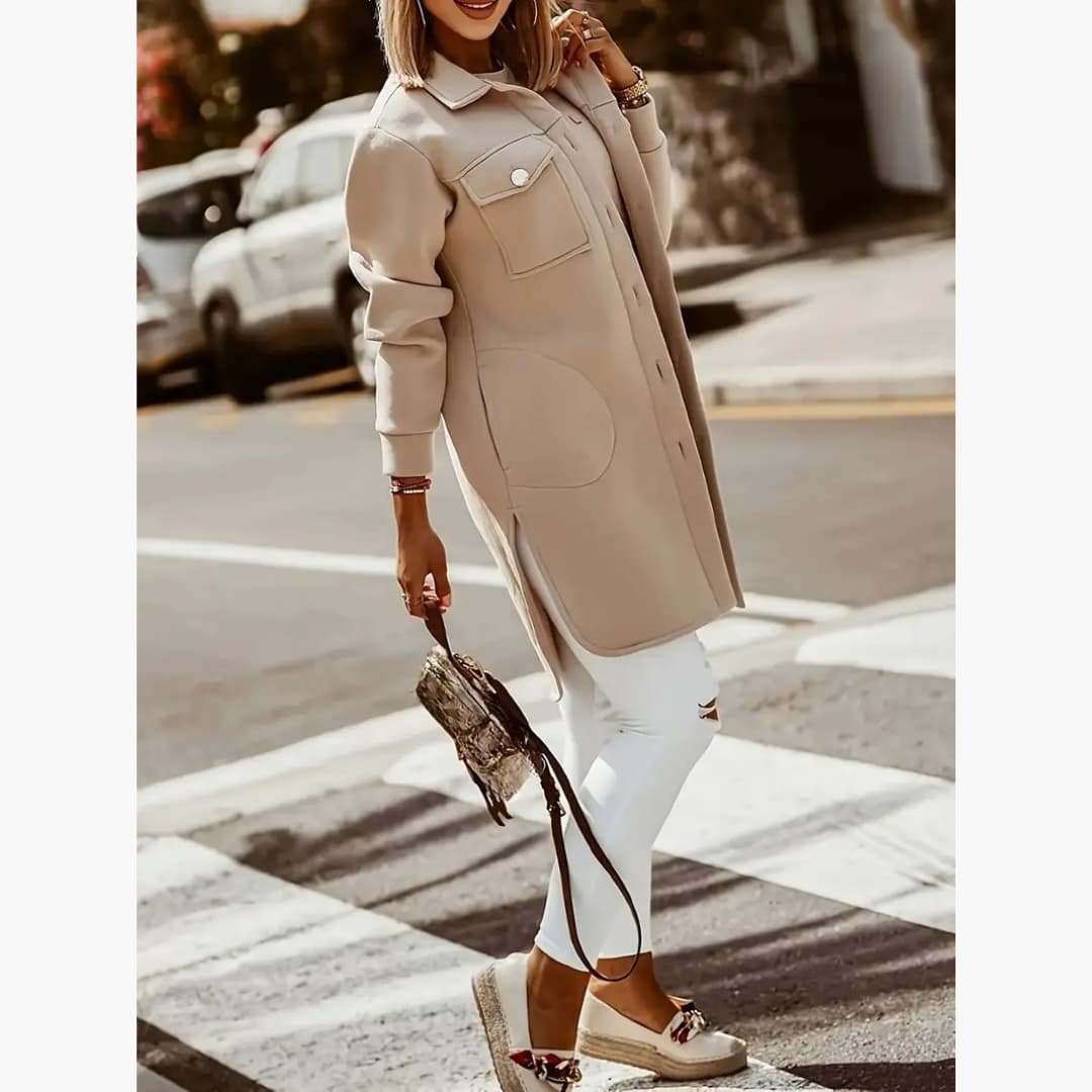 WW | Stilvolle Lange Strickjacke für Damen