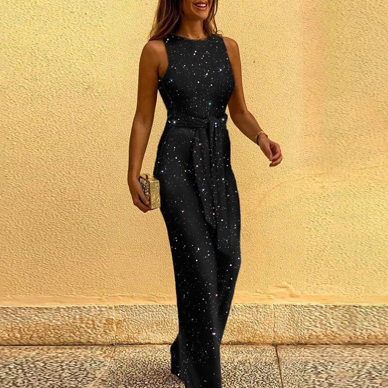 WW | Women's Jumpsuit Elegant Sequin and Glitter Jumpsuit for Women