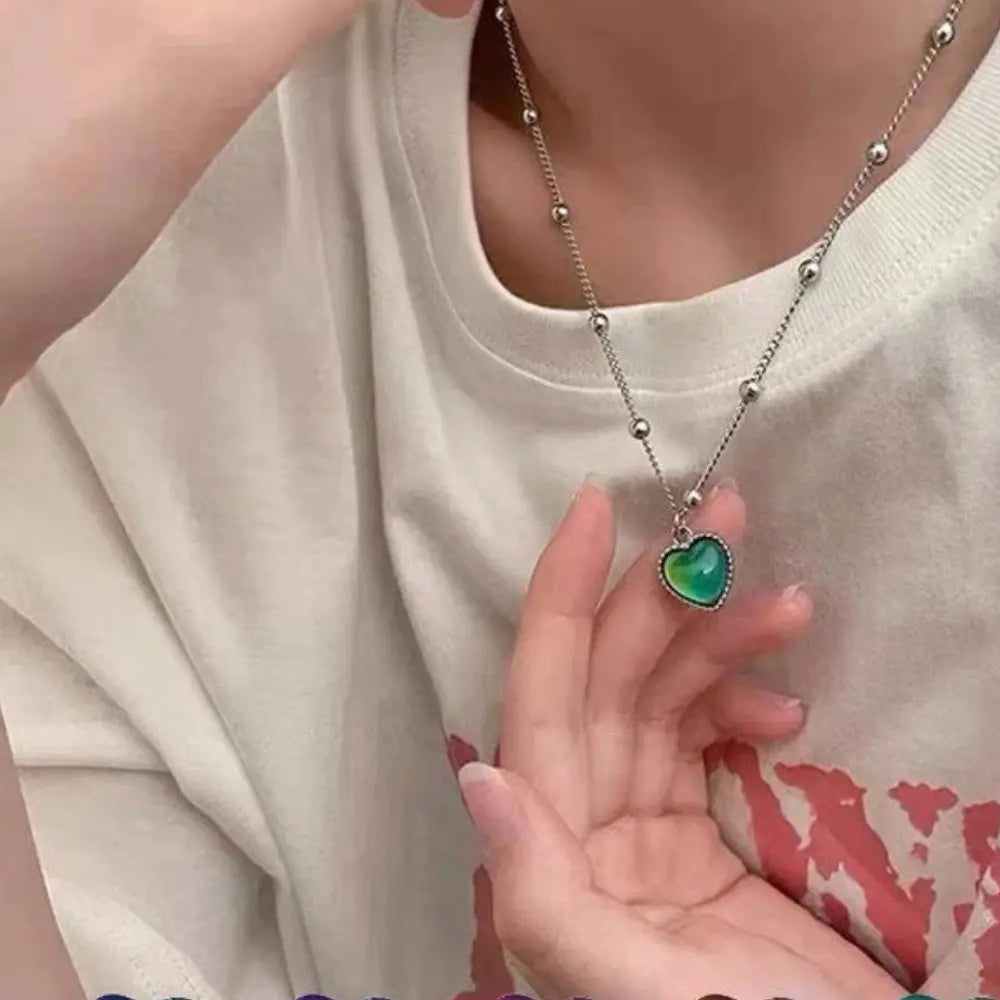 WW | Heart Pendant Necklace For Women