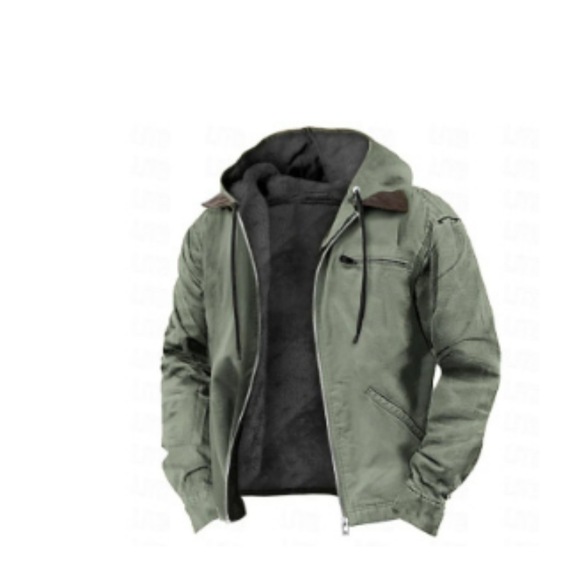 WW | Klassische Warme Kapuzenjacke Für Herren