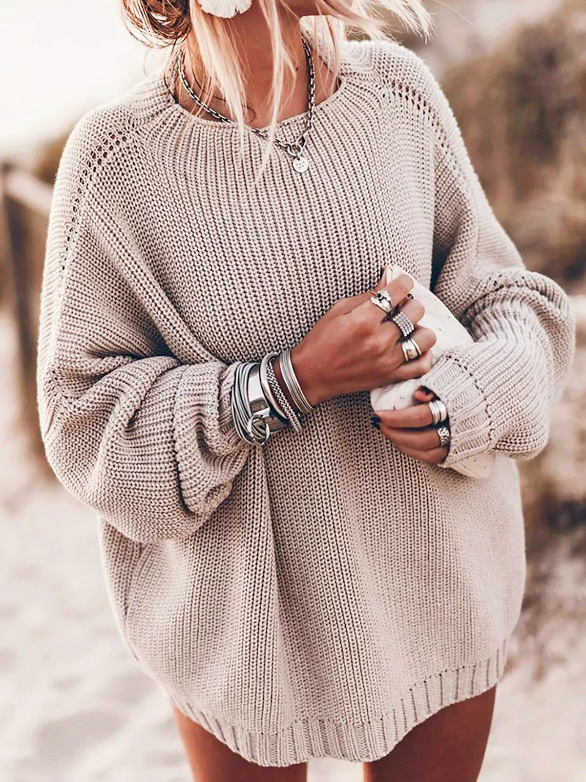 WW | Fit Damenpullover, Lässiger Herbst Pullover