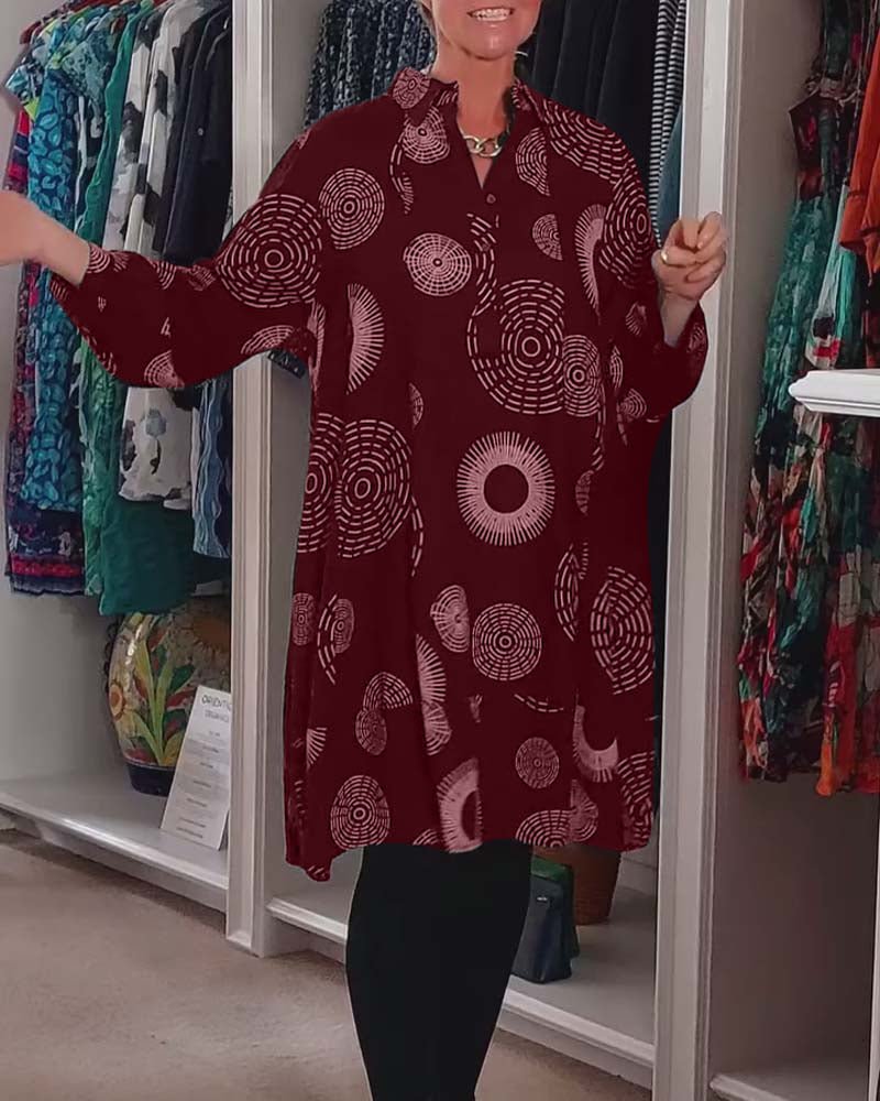 Alvaya™ | Geo-Chic Wrap Dress
