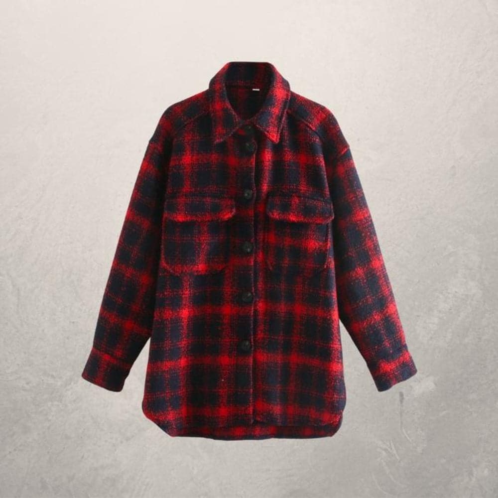 WW | Shirtjacke - Oversized Fit - Weich und Leicht - Knopfverschluss und Brusttaschen