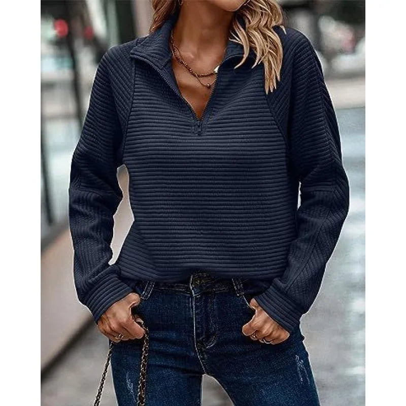 WW | Grey Long-Sleeved Monochrome Top