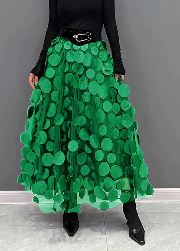 W&W - Elegant Polka Dot Skirt