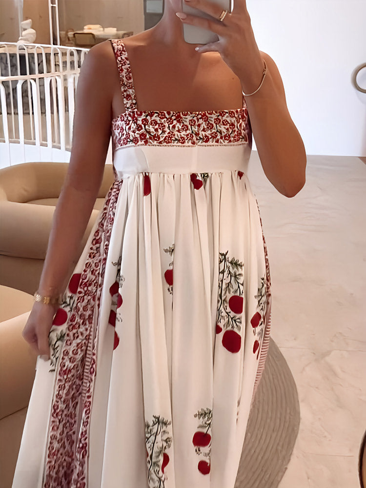 Maggie - Trendiges Maxikleid mit Blumenmuster