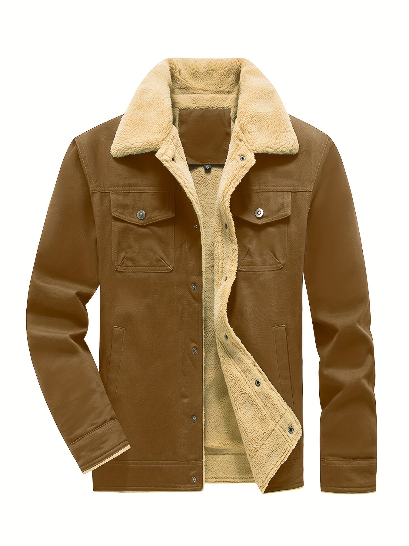 WW | Men's Hooded Winter Jacket - Ideal for Outdoor Winter Activities