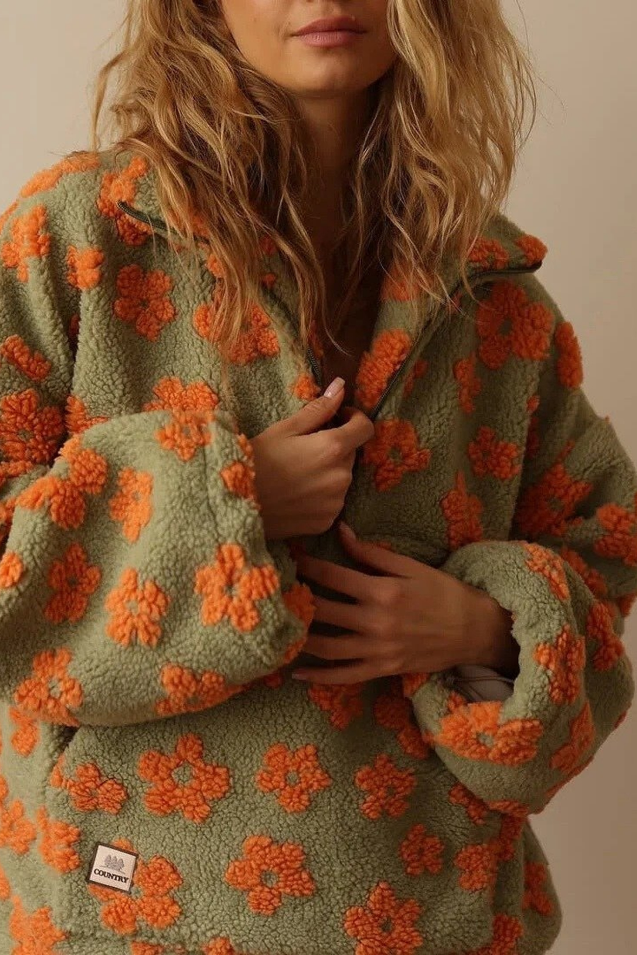 Penny | Floral Knit Sweater