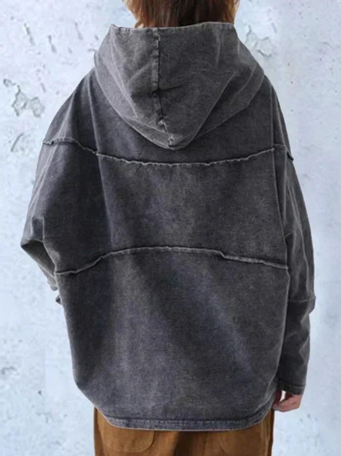 WW | Übergröße Lässiger Hoodie