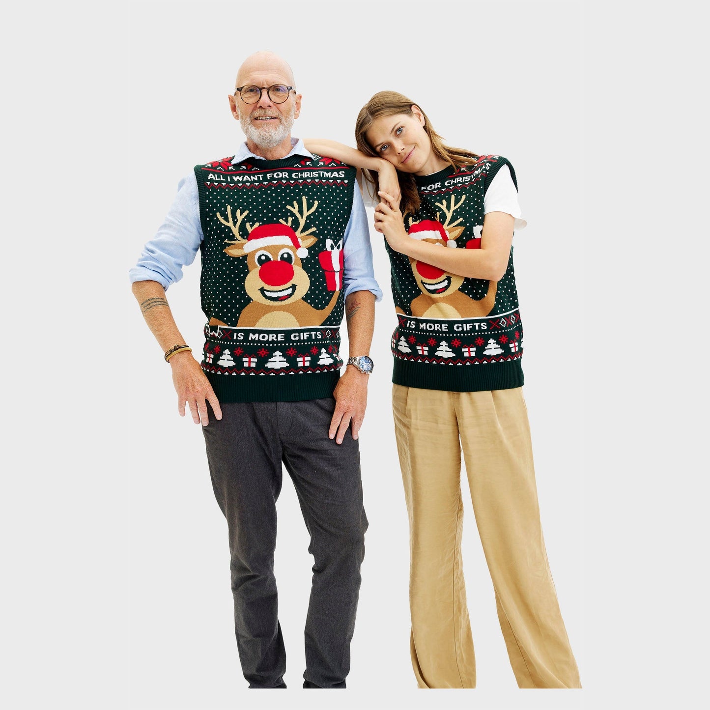 WW | Rudolphs Weihnachtsweste - Damen