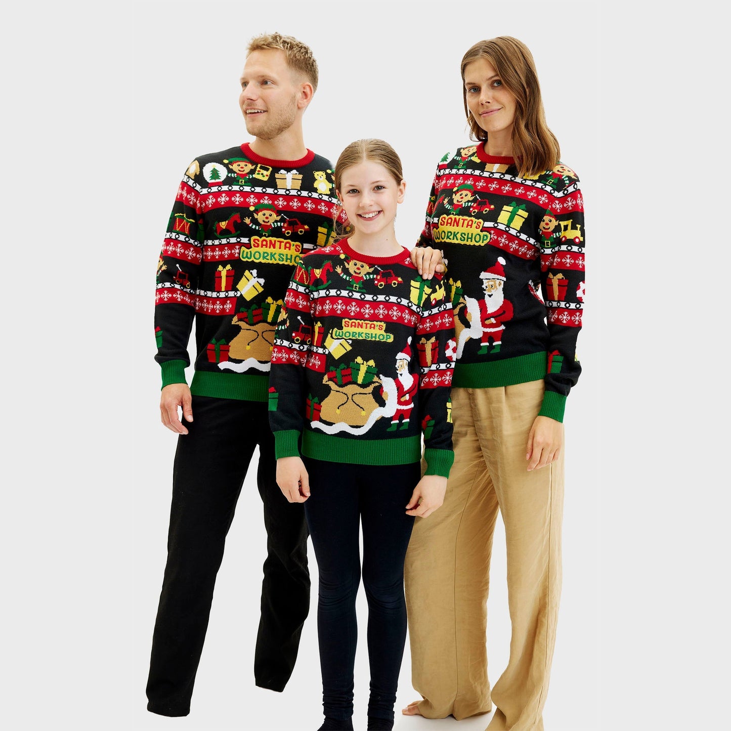 WW | Santa’s Workshop Sweater - Herren