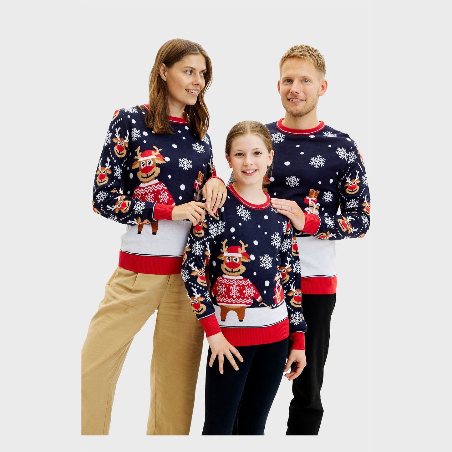 WW | Der Bringing Christmas Gifts Weihnachts-Pullover - Herren