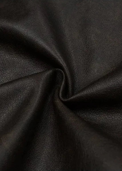 WW | Lässige PU-Lederjacke mit Stehkragen