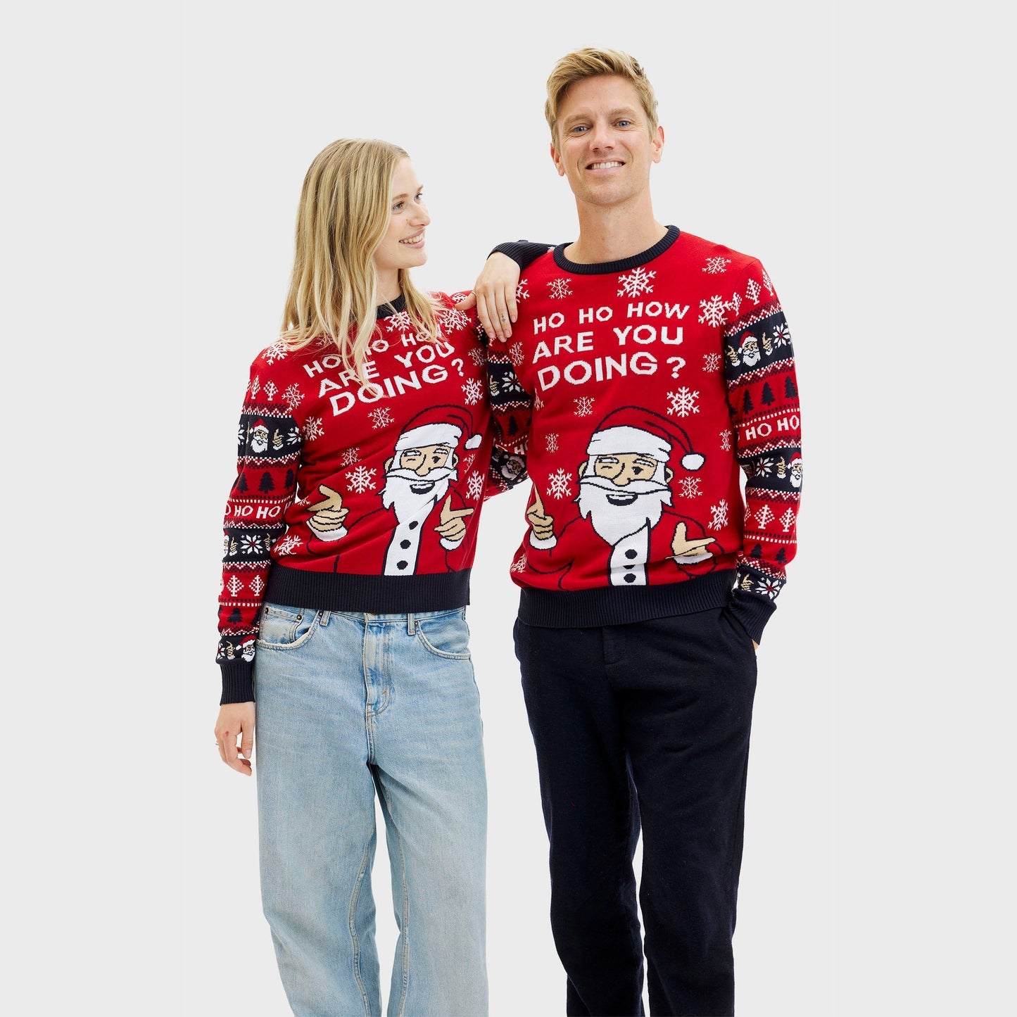 WW | Ho ho how you doin' Weihnachtspullover - Damen