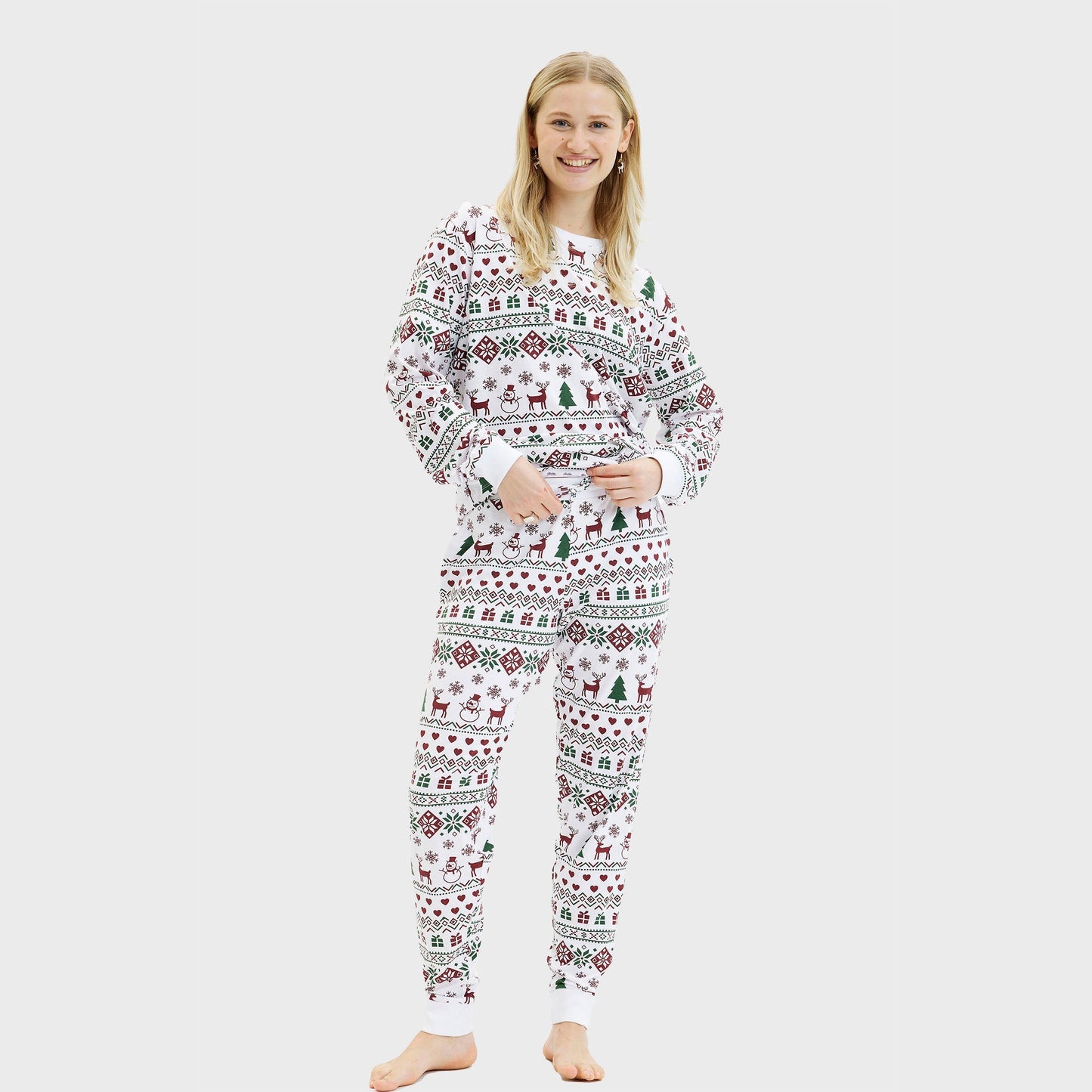 WW | Der friedliche Weihnachts-Pyjama - Damen