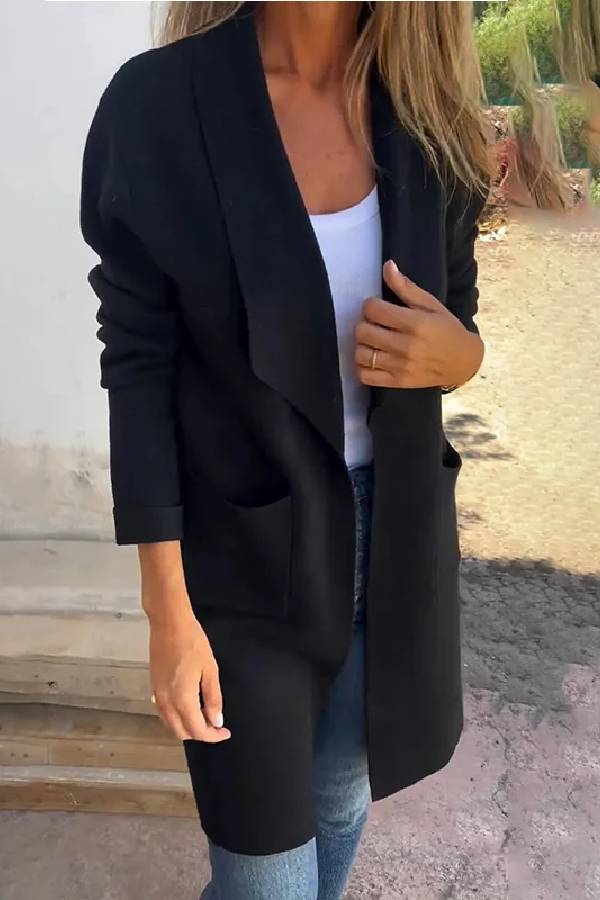 WW | Mid-length Cardigan Jacket