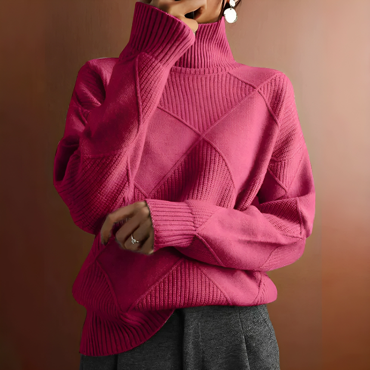 WW | Kuscheliger Damen-Rollkragenpullover aus Kaschmir