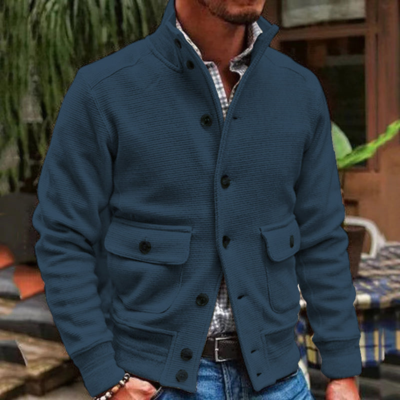 WW | Stylische Einfarbige Winterjacke