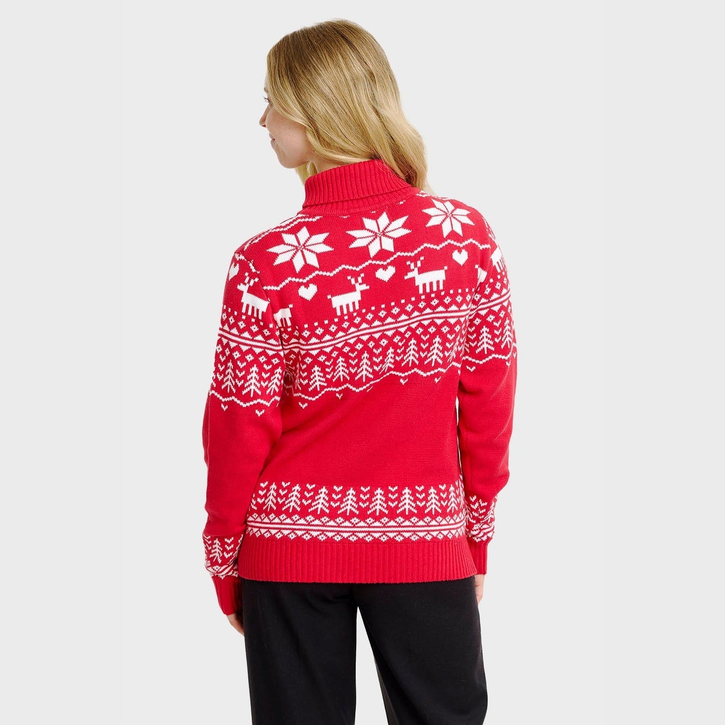 WW | Der grönländische Weihnachtsrollkragenpullover - Damen